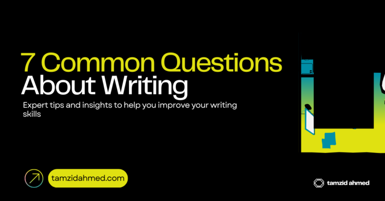 questions about writing