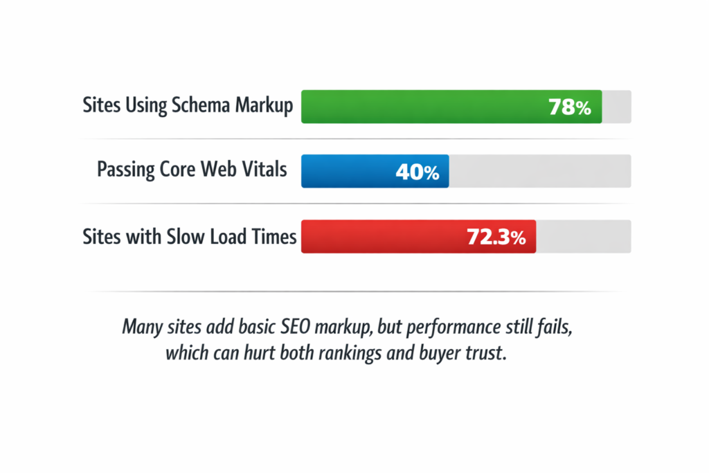 SEO Performance Based on Different Criteria Stat