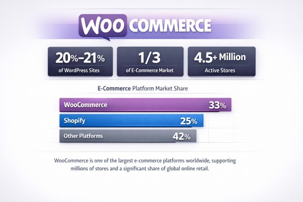 Woocommerce Market Share Trends