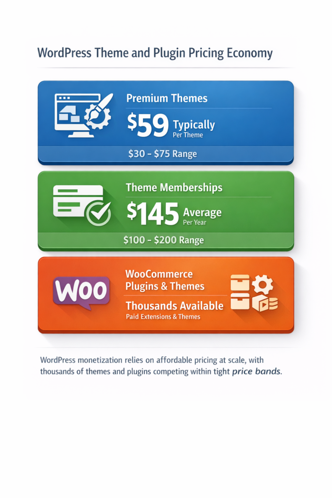 WordPress Pricing Data