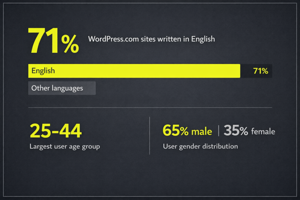 WordPress User Demographics Stats