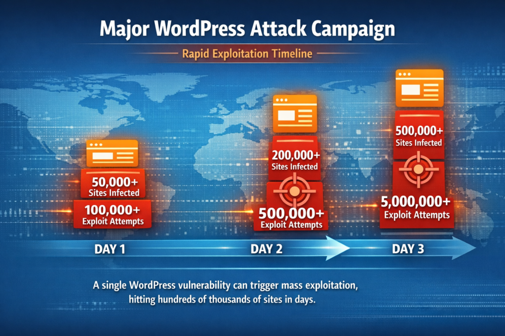 Wordpress Cyber Attacks Stats