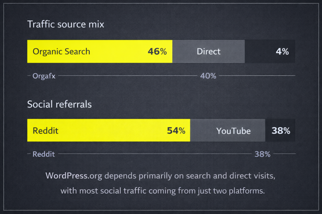Wordpress Traffic Source Data